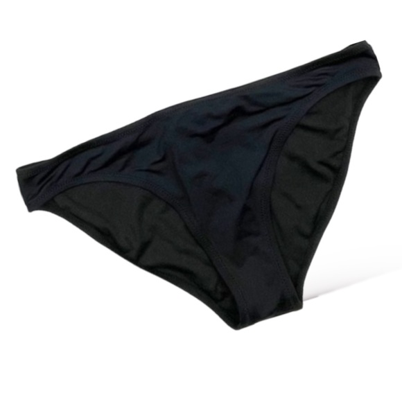 Jessica Simpson Black Cheeky Hipster Bikini Bottoms - Picture 2 of 9